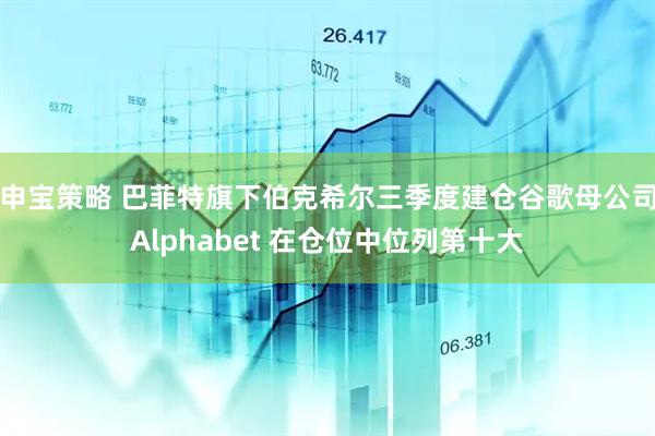 申宝策略 巴菲特旗下伯克希尔三季度建仓谷歌母公司Alphabet 在仓位中位列第十大