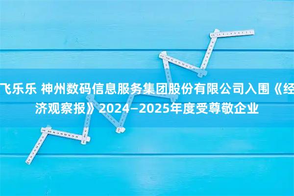 飞乐乐 神州数码信息服务集团股份有限公司入围《经济观察报》2024—2025年度受尊敬企业